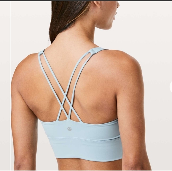 lululemon athletica Other - LULULEMON New Free to Be Long Line Bra - Blue Haze